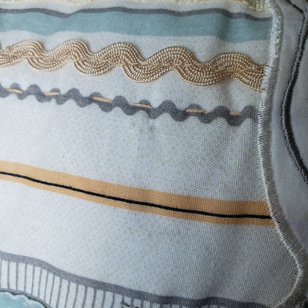 Bunny Rabbit Pastel Cotton Baby Crib Quilt Shabby Chic Easter Cottagecore